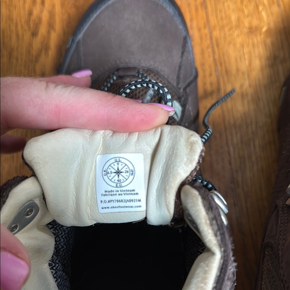 Women's Oboz Sapphire Java Hiking Boots 9 - Picture 4 of 4
